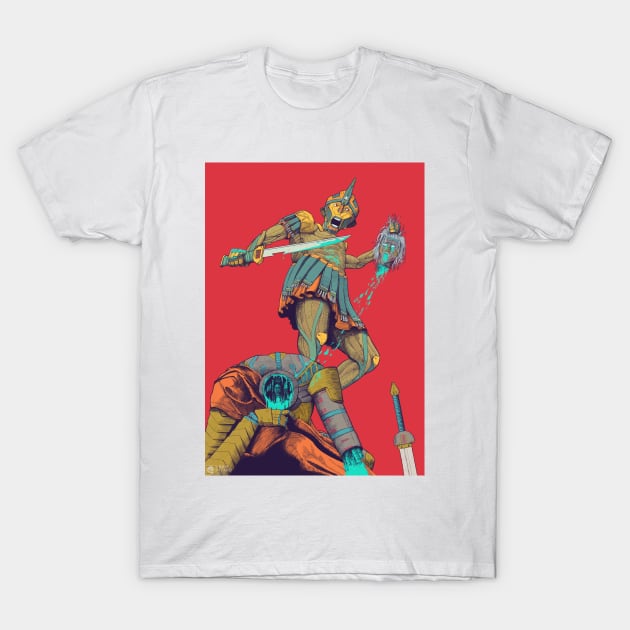 Cyber Gladiators 01 T-Shirt by PikPikPik